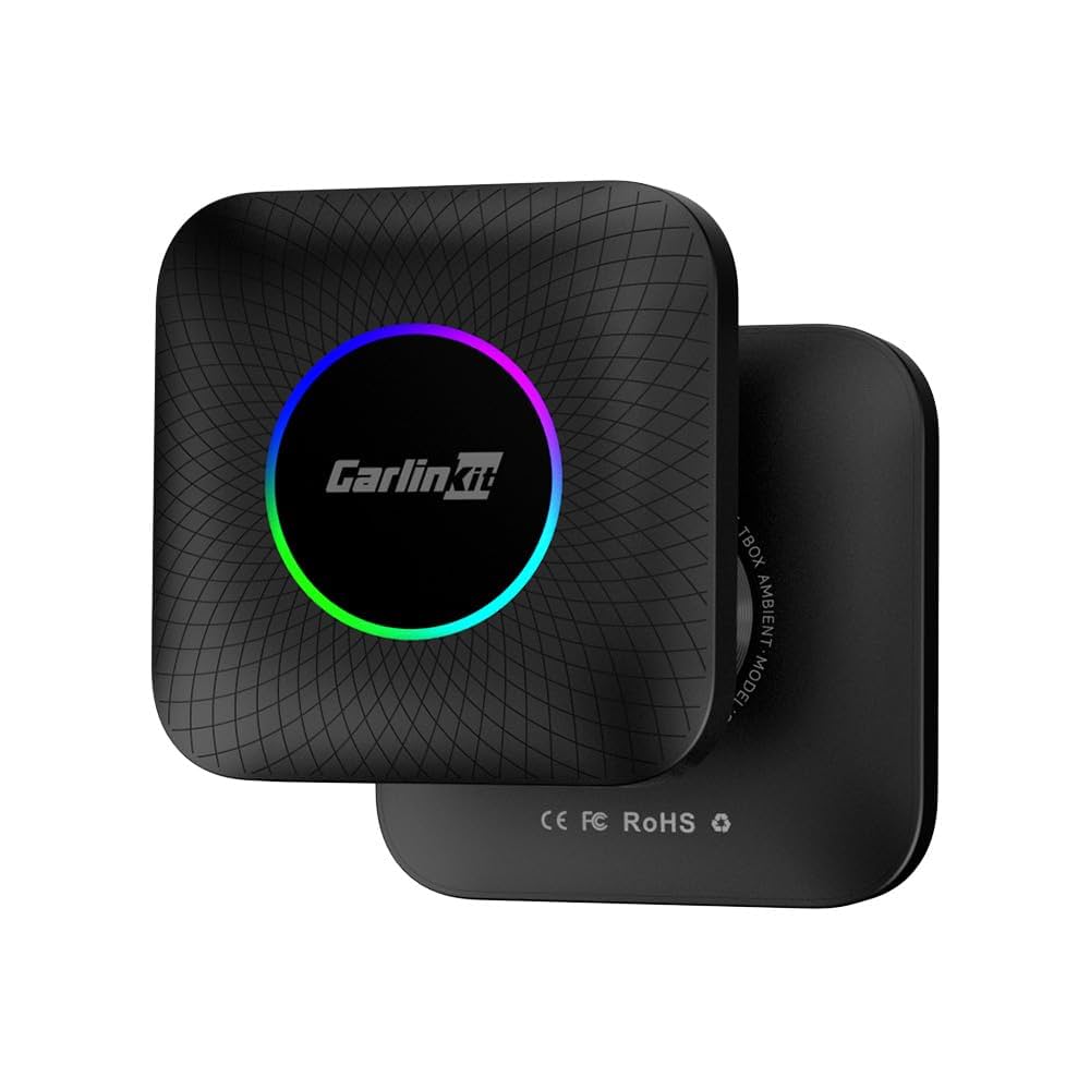 Carlinkit Latest Ai Box LED, Android 13, Qualcomm 6225, 8GB+